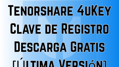 Tenorshare 4uKey Clave de Registro Descarga Gratis [Última Versión]